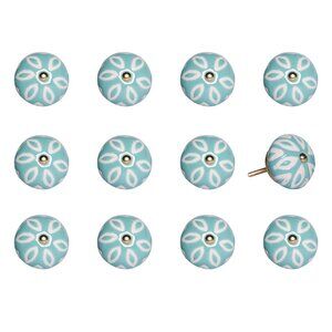 Knob-It Home Decor Classic Cabinet & Drawer Knobs | 12-Piece | K000033